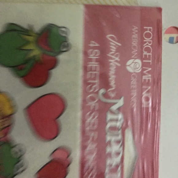 Valentines Kermit vintage stickers bundle lot - Picture 5 of 8